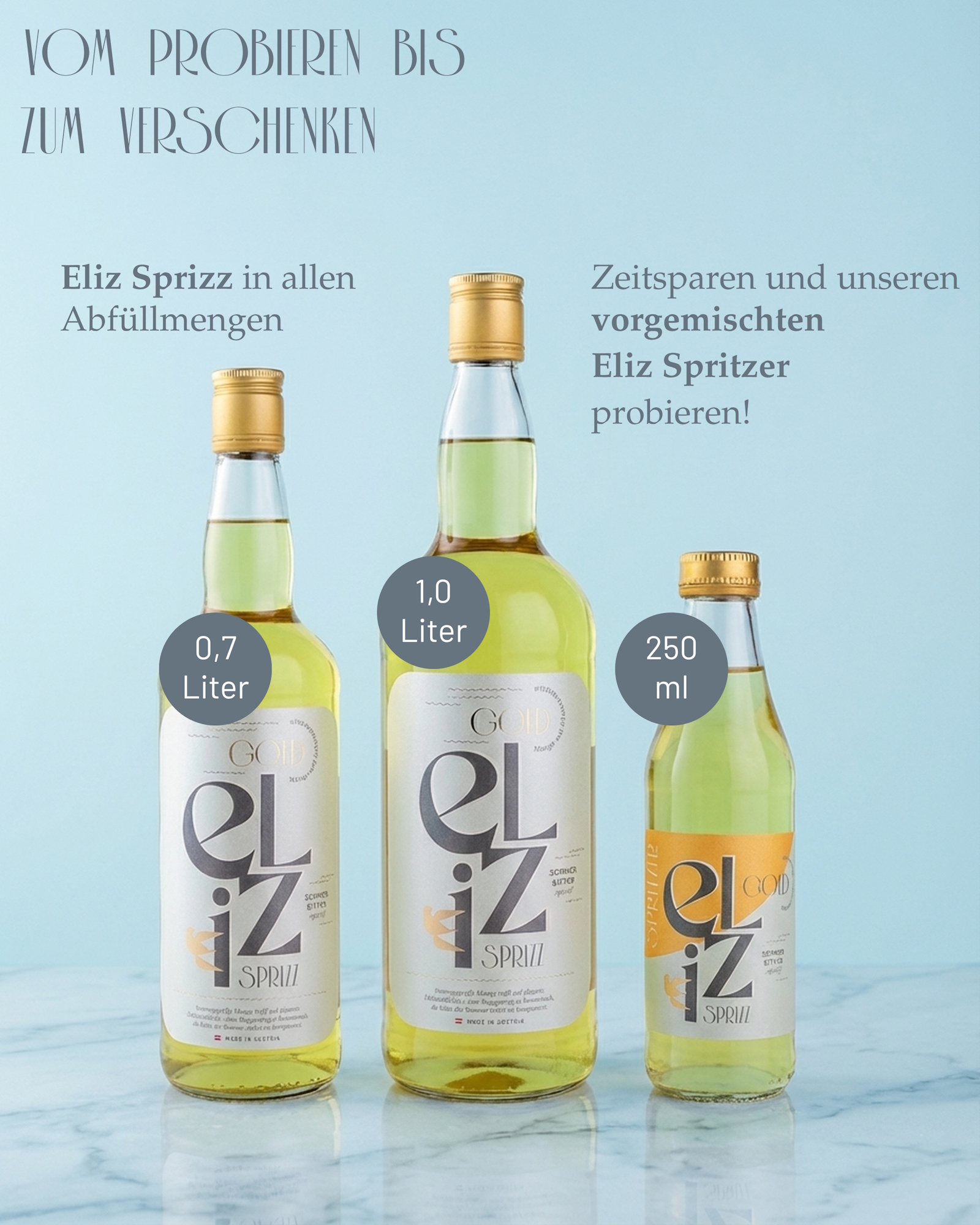 Eliz Sprizz Mango-Holunderblüte Spritzer 12 x 0,25 l trinkfertig