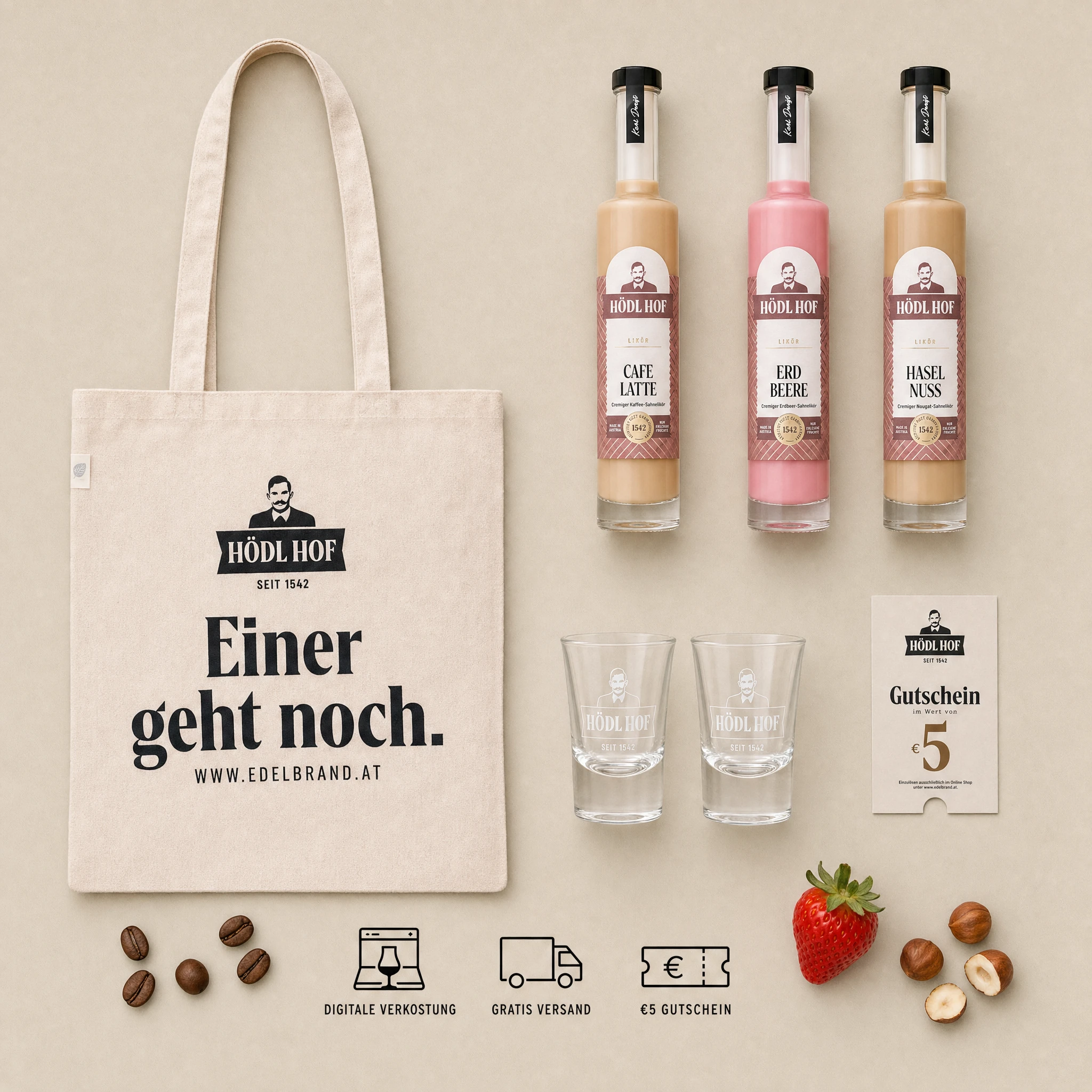 Creme Likör Entdecker Vorteil Set