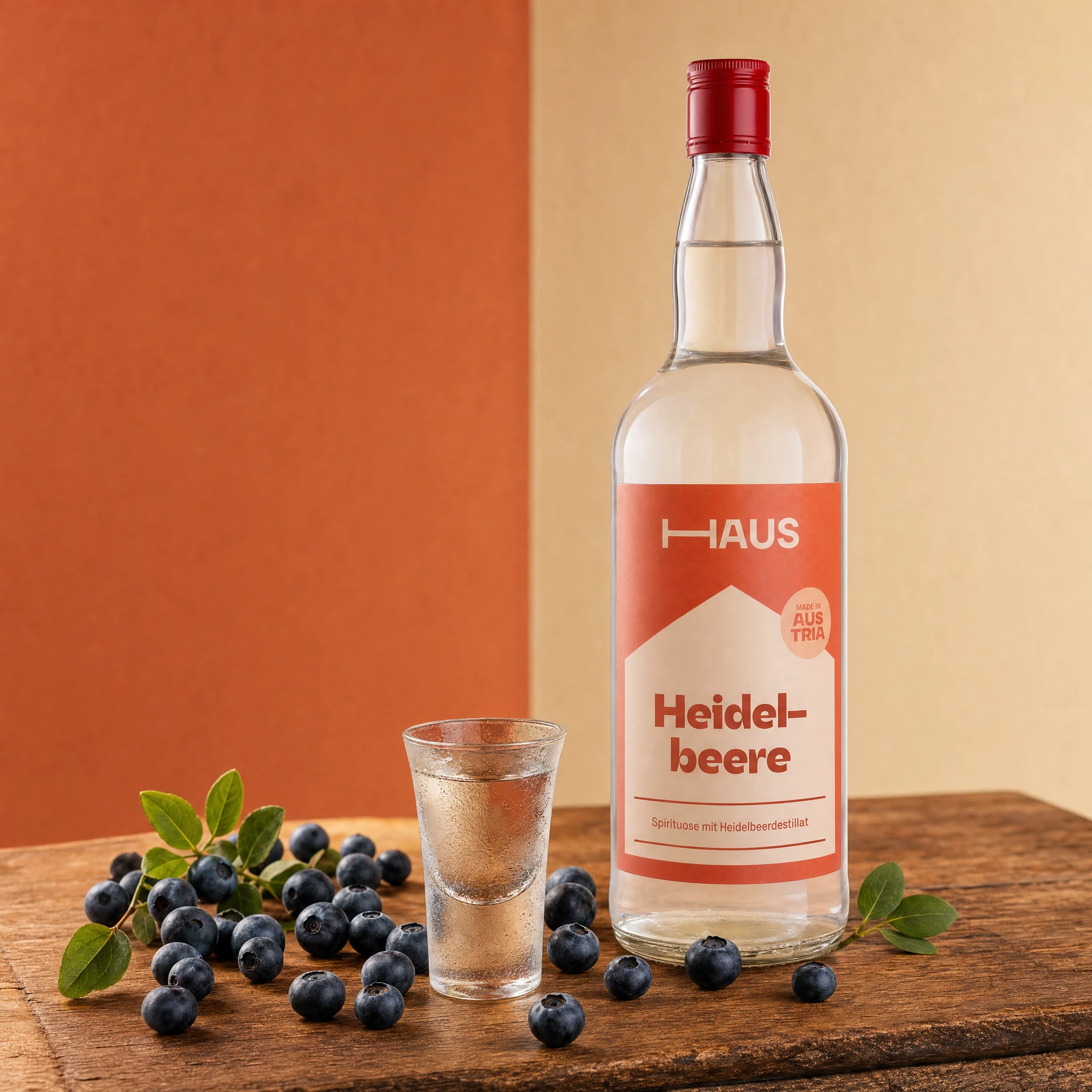 HAUS Geist Heidelbeere | 33% Vol. | 1,0l