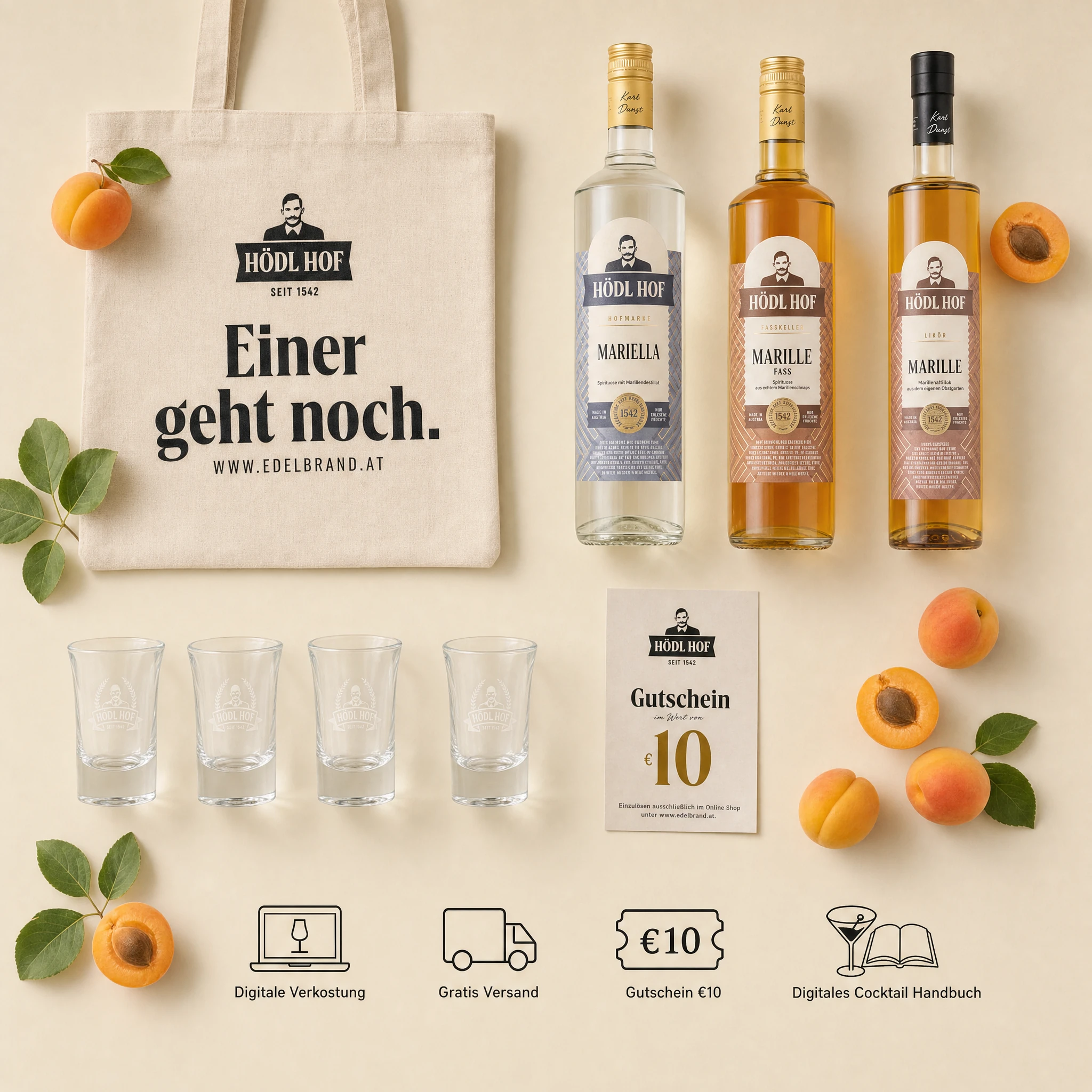 Marille Genießer Vorteil Set