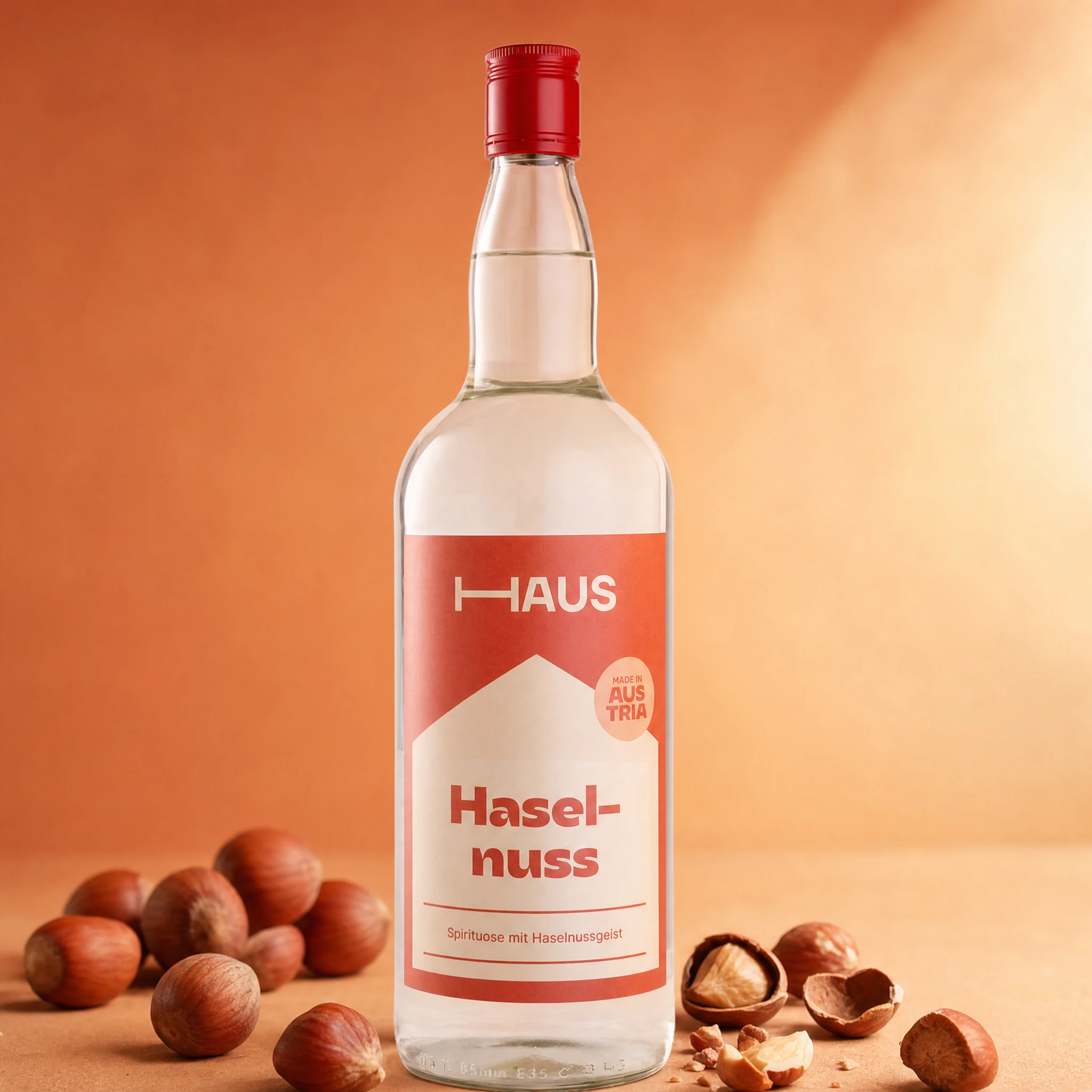 HAUS Haselnuss  Schnaps | 33% Vol. | 1,0l