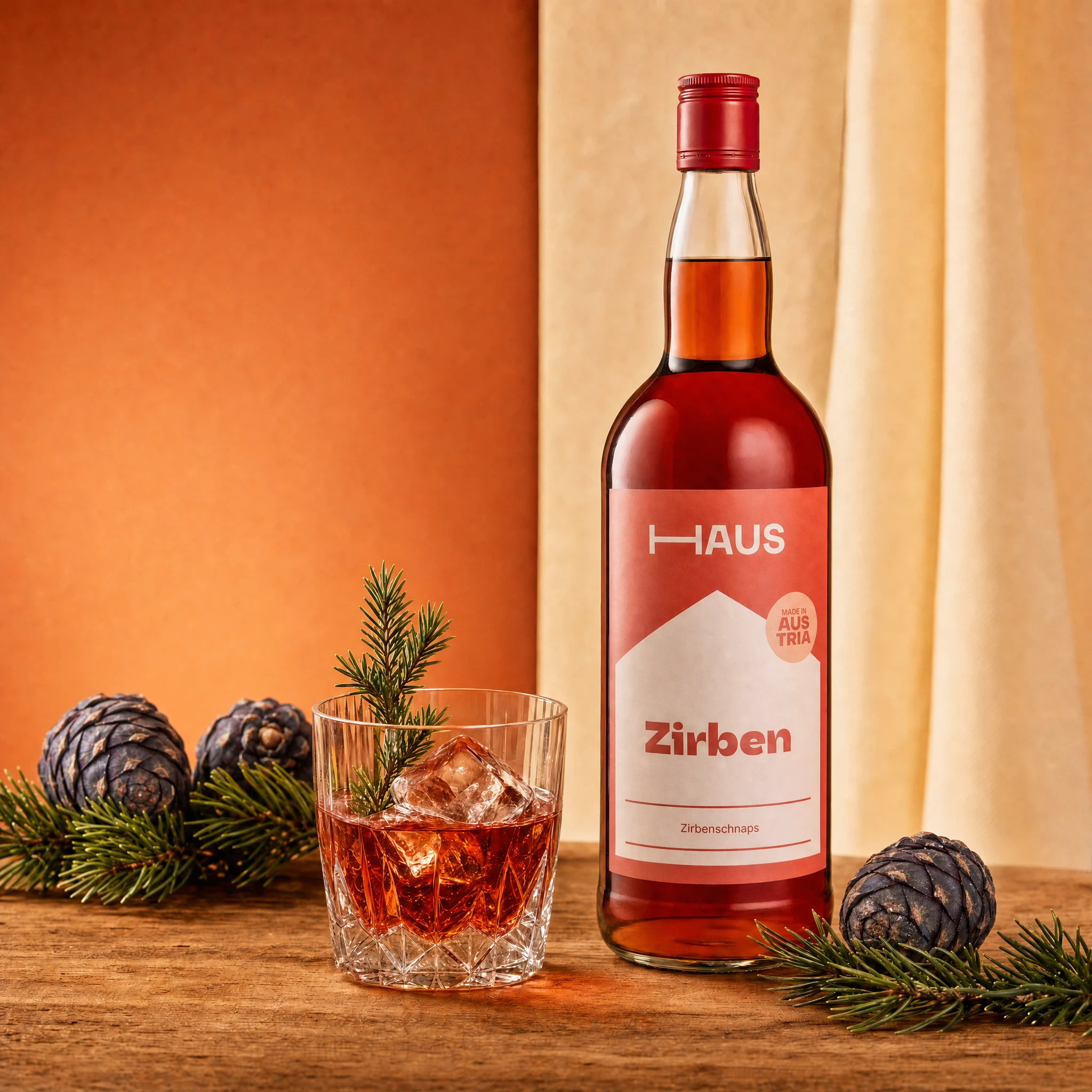 HAUS Zirbenschnaps | 20% Vol. | 1,0l