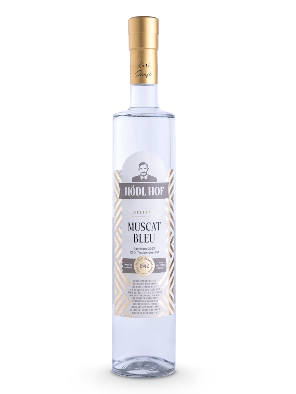 Hödl Hof Muskat Bleu Edelbrand 2021 | 40% Vol. | 0,5l
