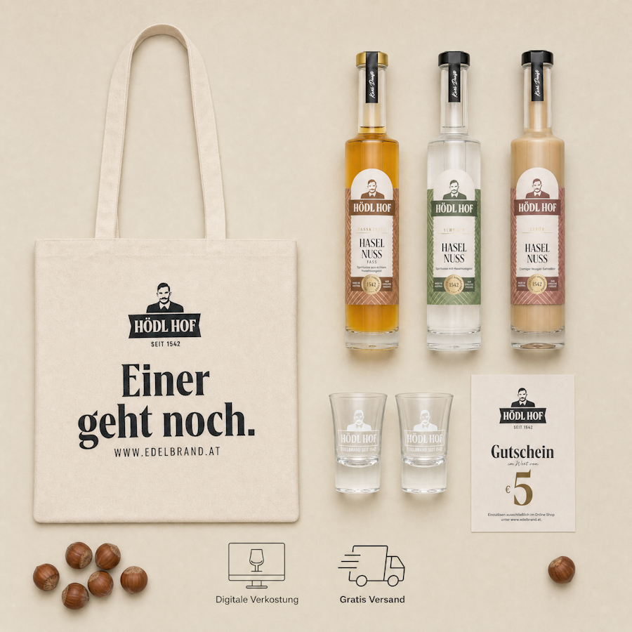 Haselnuss-Schnaps & Likör Entdecker Vorteilsset
