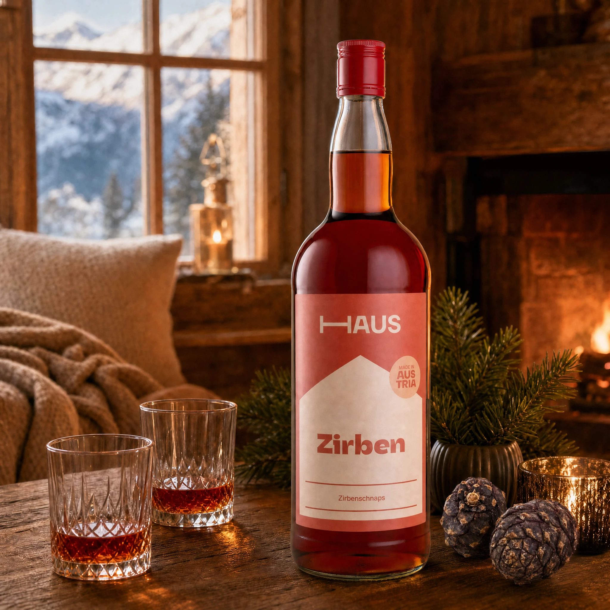 HAUS Zirbenschnaps | 20% Vol. | 1,0l