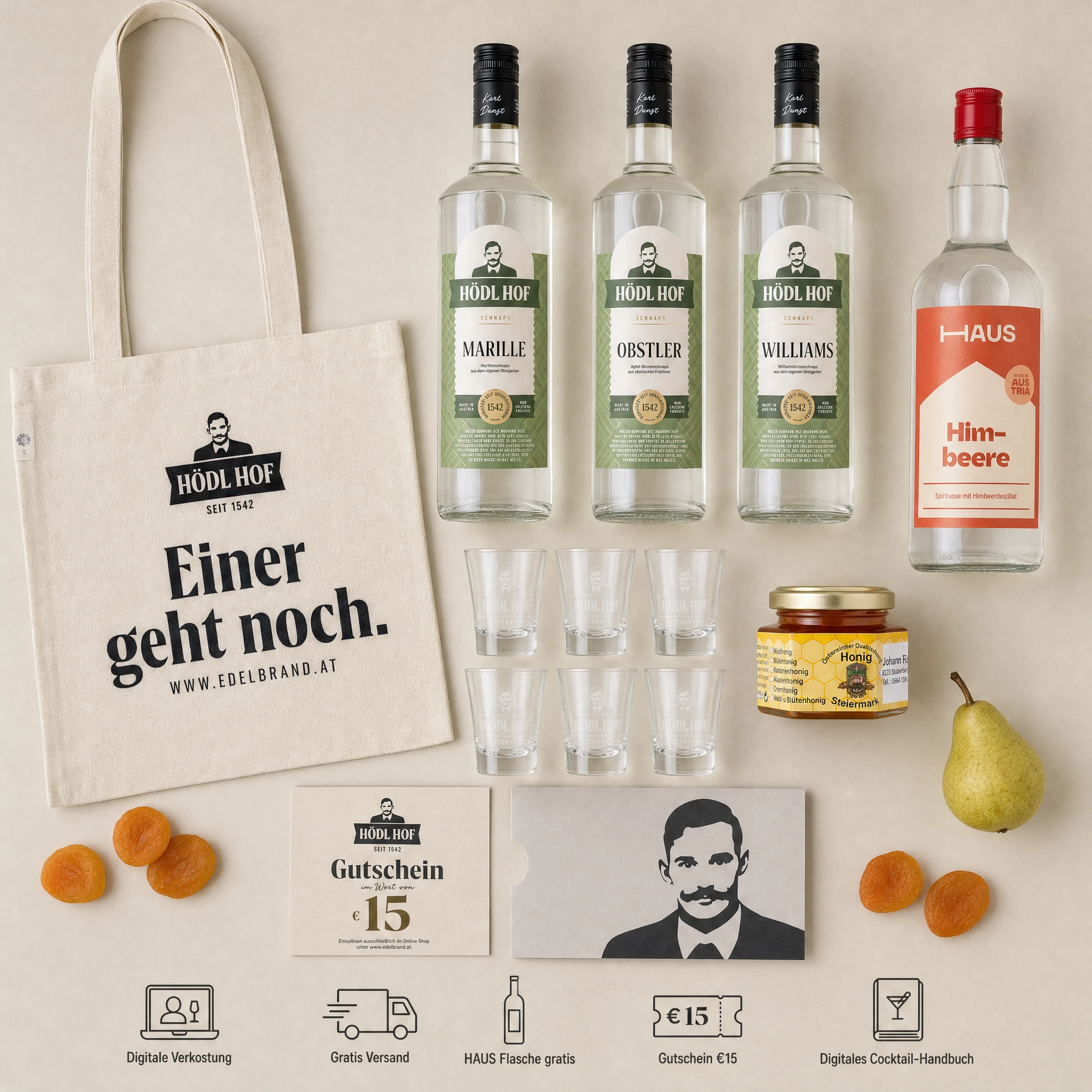 Klassische Schnäpse Premium Vorteil Set
