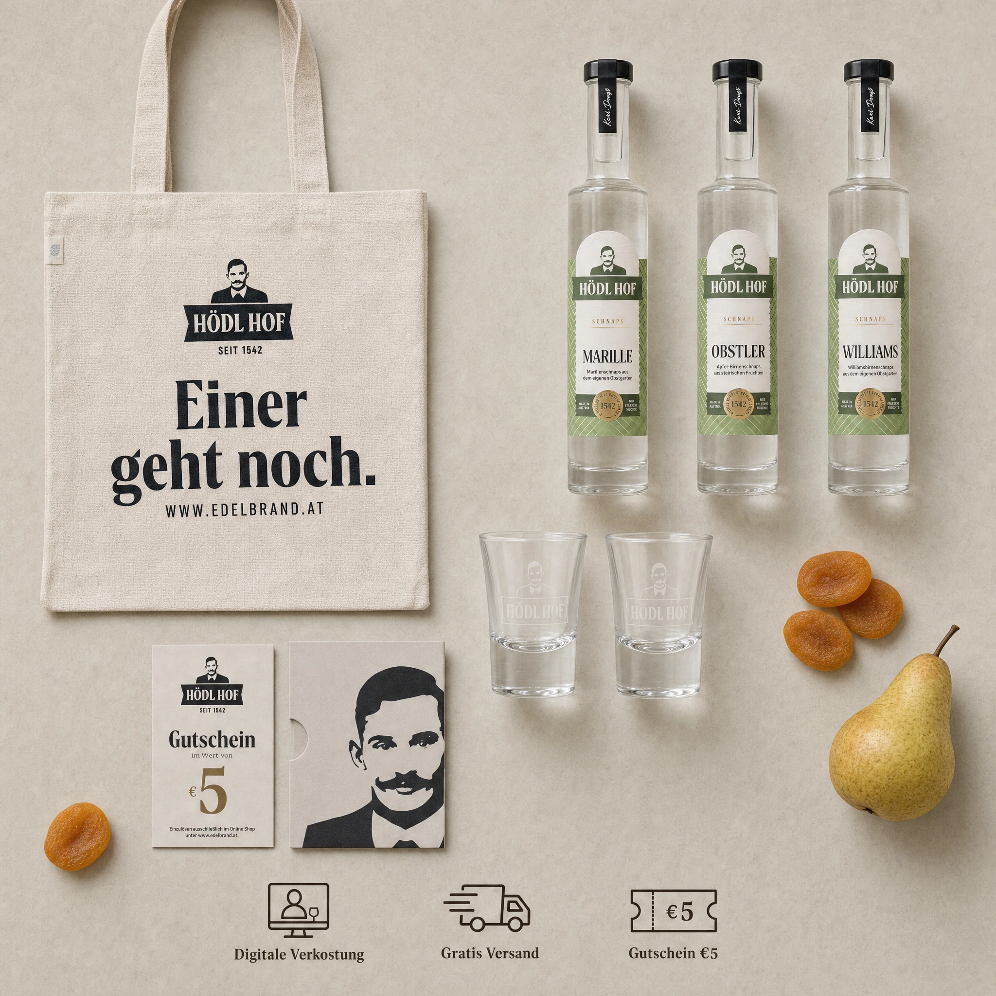 Klassische Schnäpse Entdecker Vorteil Set
